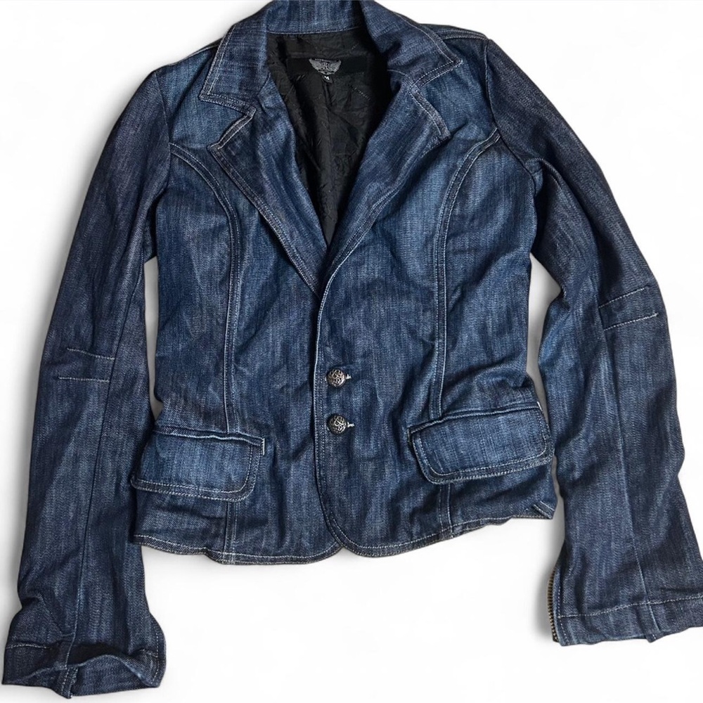Rock & Republic Dark Blue Jean Jacket